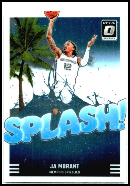 2024-25 Donruss Optic Splash! #15 Ja Morant Memphis Grizzlies