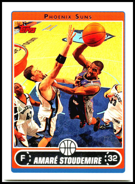 2006-07 Topps #55 Amare Stoudemire Phoenix Suns