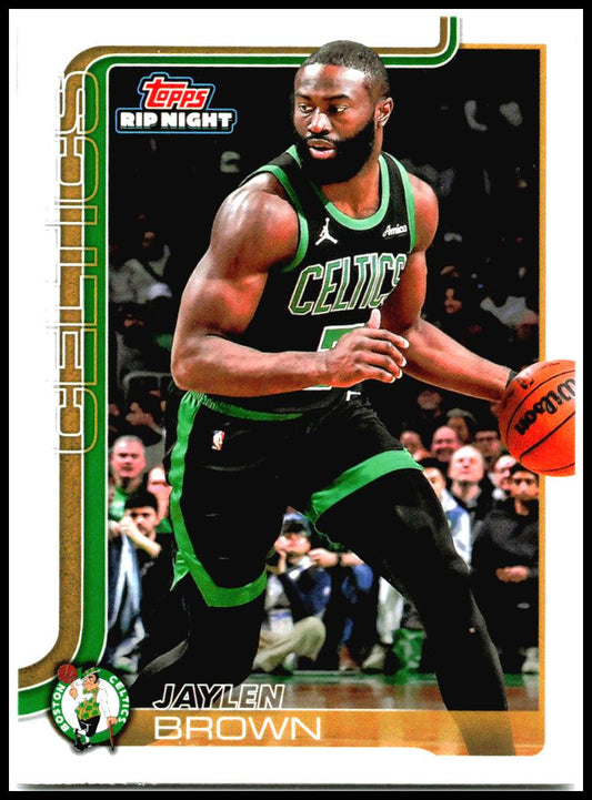 2025-26 Topps RIP Nightt #BK2 Jaylen Brown Boston Celtics