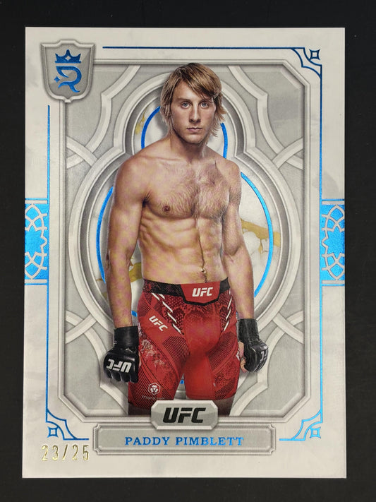2024 Topps Royalty UFC Blue #4 Paddy Pimblett #/25