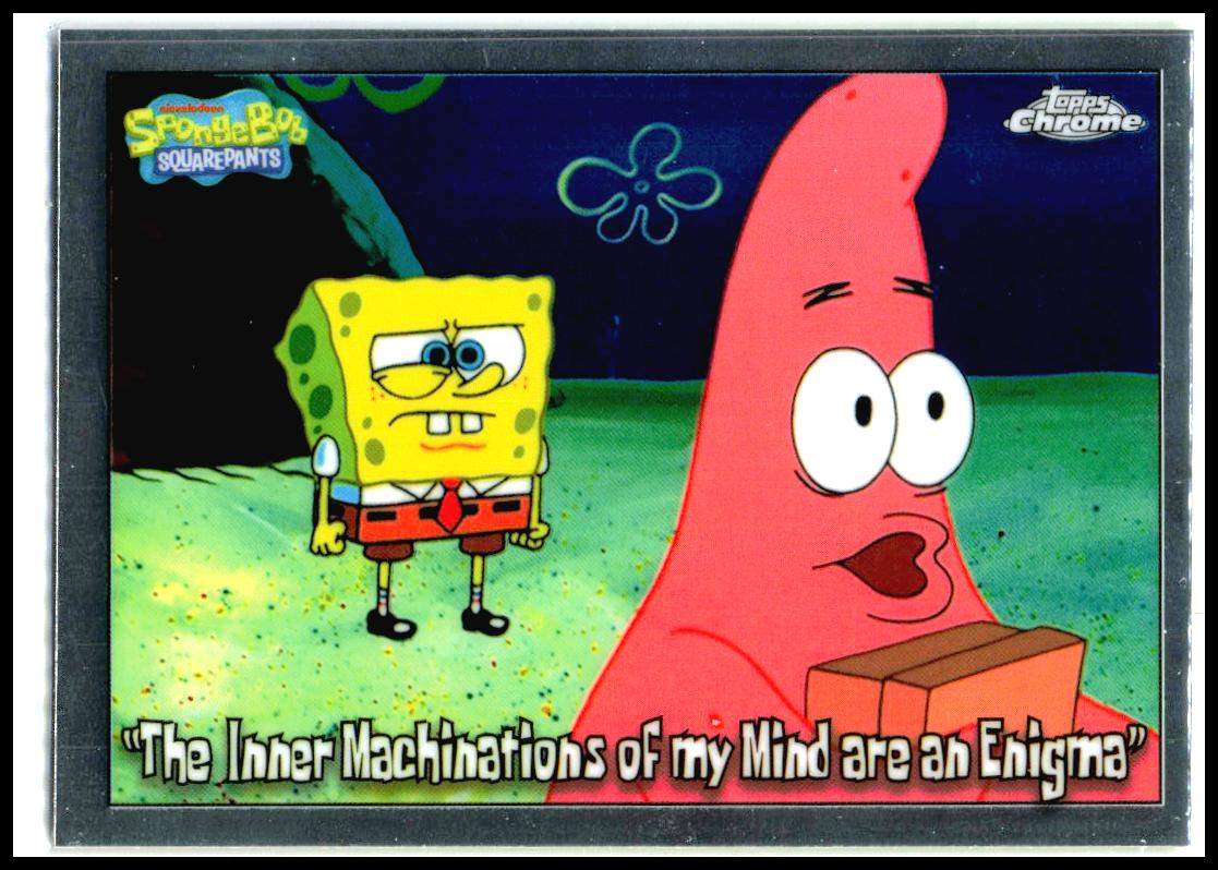 2025 Topps Chrome SpongeBob 25th Anniversary #71 The Inner Machinations