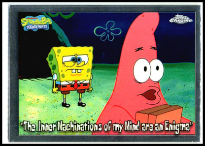 2025 Topps Chrome SpongeBob 25th Anniversary #71 The Inner Machinations
