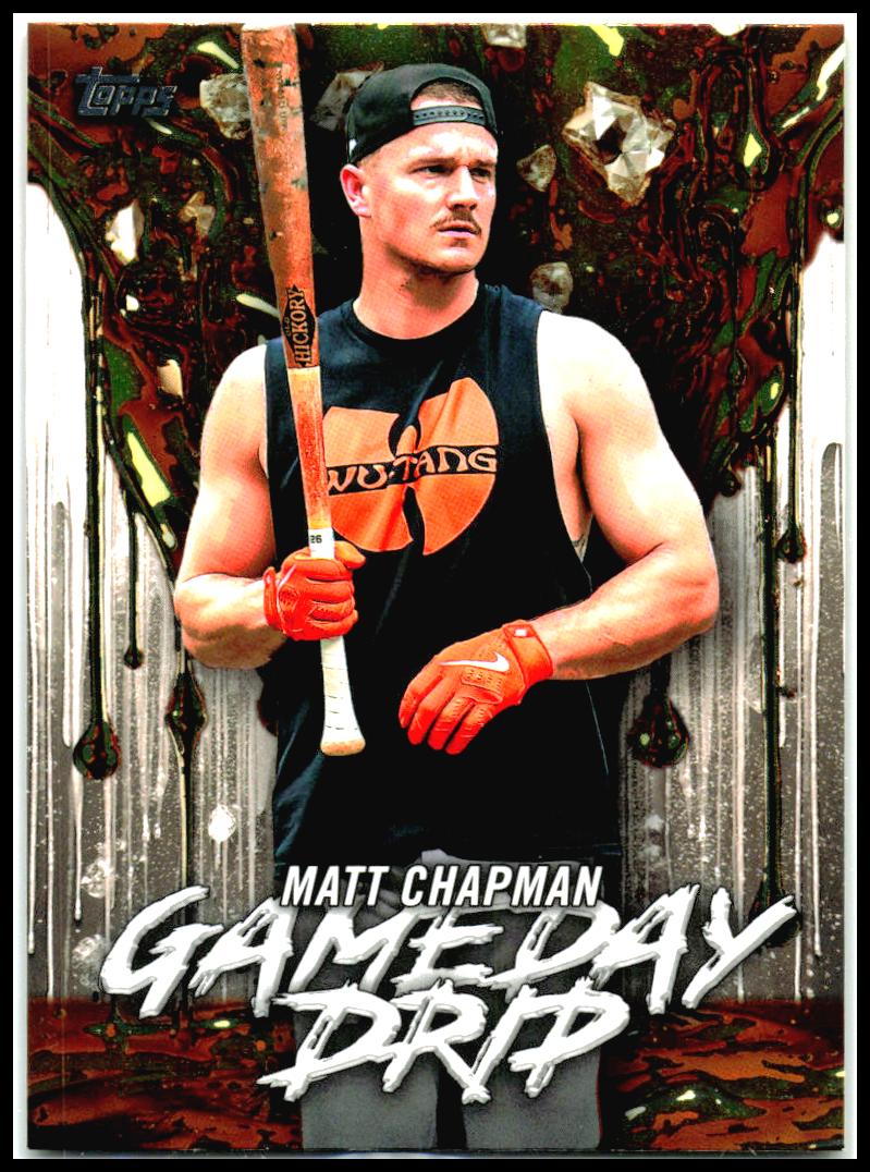 2026 Topps Celebrations Gameday Drip #GD-17 Matt Chapman San Francisco Giants