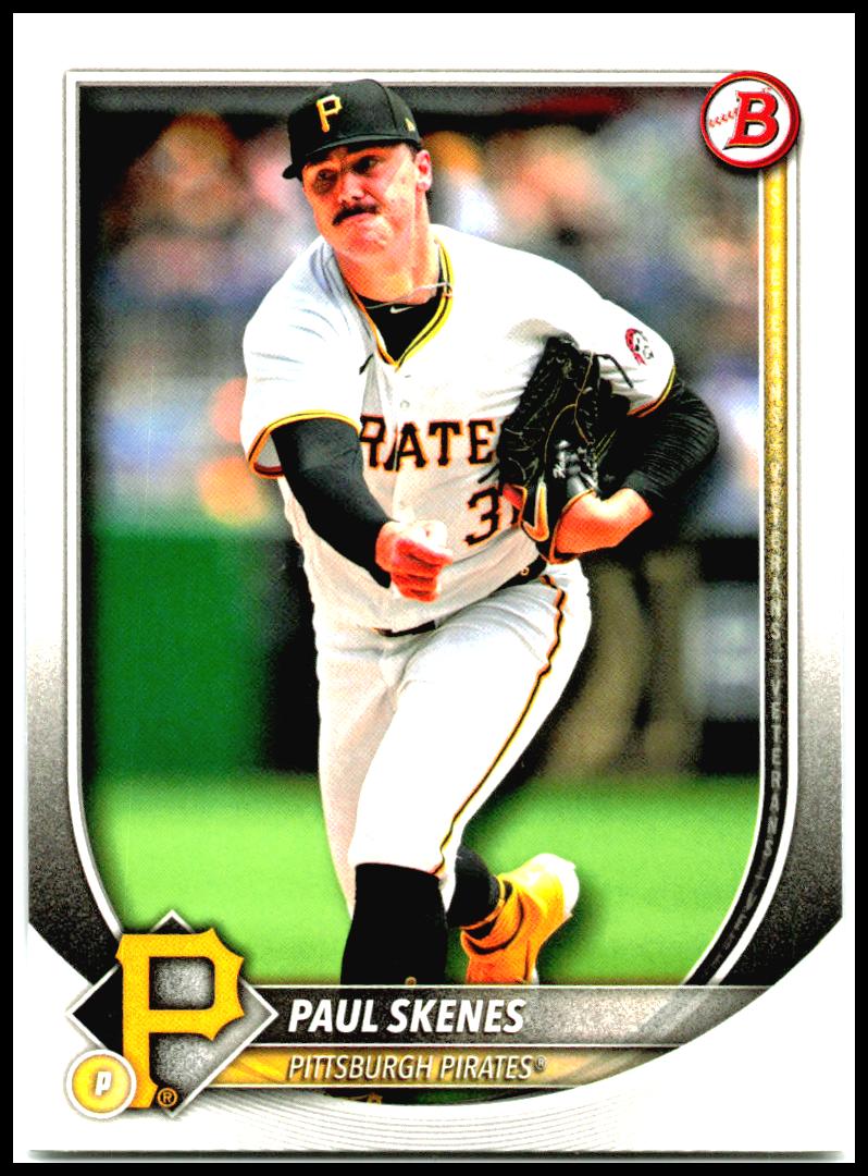 2025 Bowman #30 Paul Skenes Pittsburgh Pirates