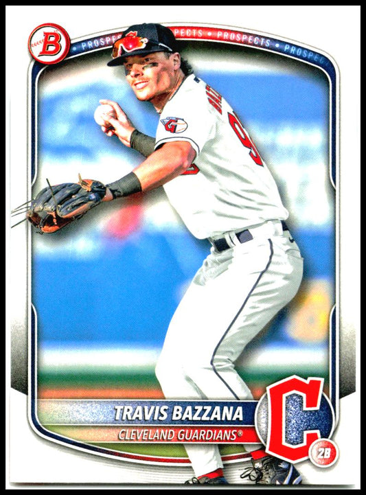 2025 Bowman #BP-131 Travis Bazzana Cleveland Guardians