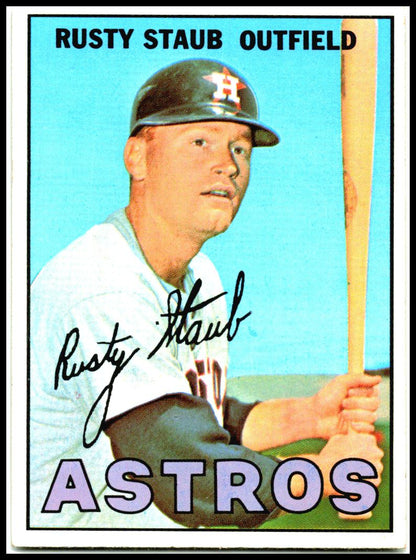 1967 Topps #73 Rusty Staub Houston Astros