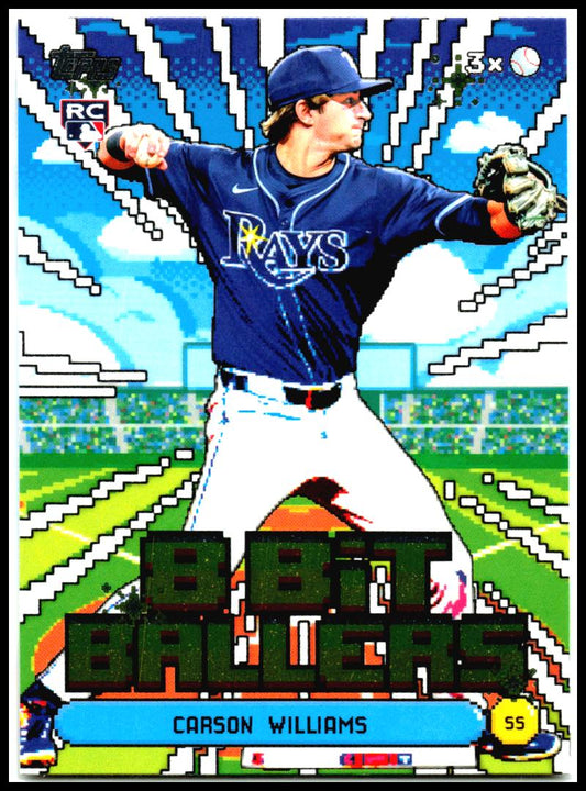 2026 Topps Celebration 8 Bit Ballers #8B-23 Carson Williams