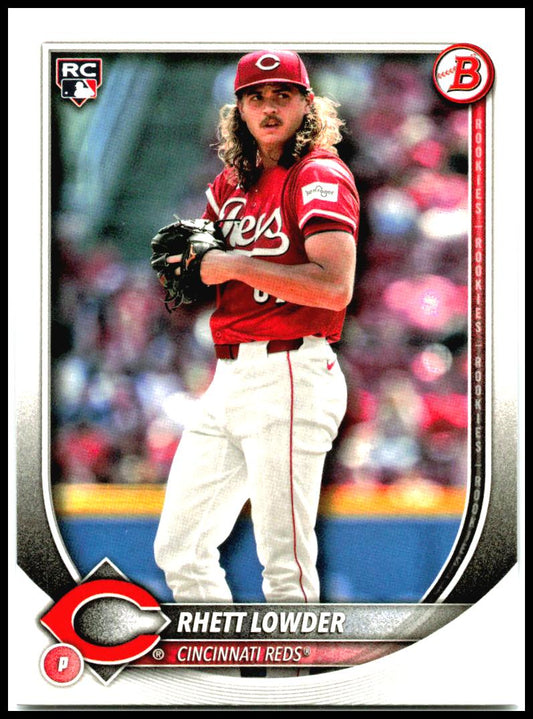2025 Bowman #6 Rhett Lowder Rookie Cincinnati Reds