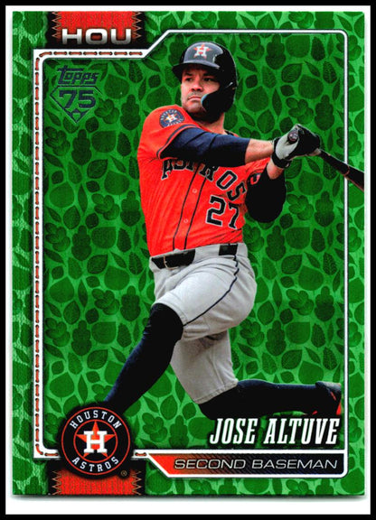 2026 Topps Holiday #278 Jose Altuve Houston Astros