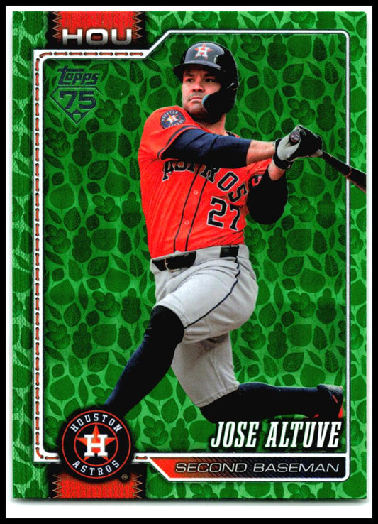 2026 Topps Holiday #278 Jose Altuve Houston Astros