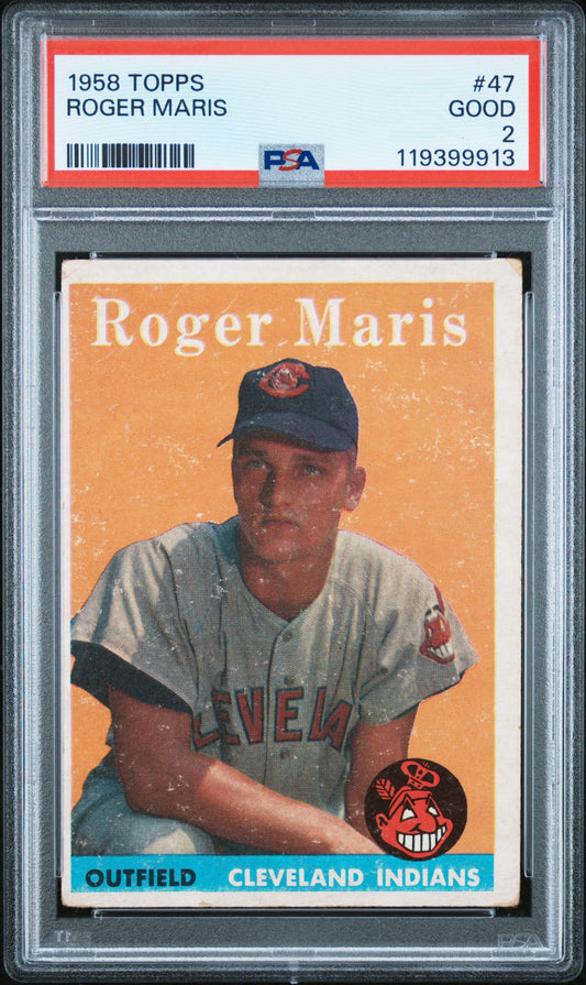 1958 Topps #47 Roger Maris
