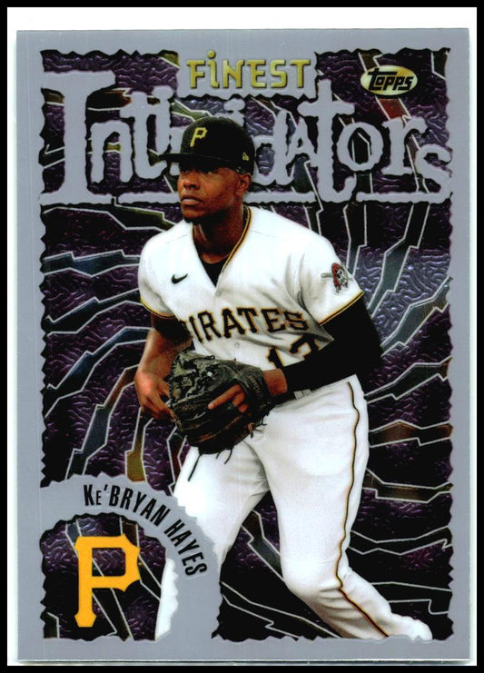 2023 Finest Flashbacks #117 Ke'Bryan Hayes Pittsburgh Pirates