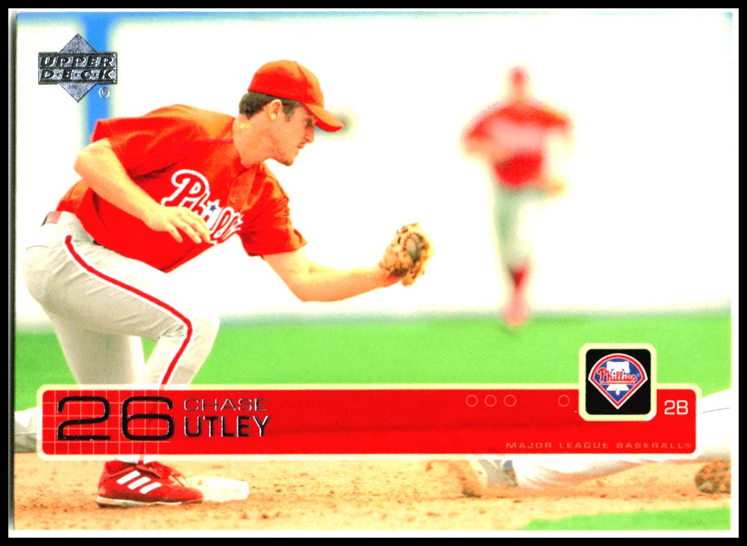 2004 Upper Deck 2003 Upper Deck Update #591 Chase Utley Philadelphia Phillies