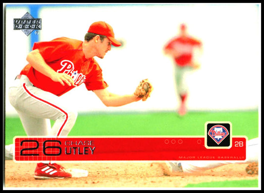 2004 Upper Deck 2003 Upper Deck Update #591 Chase Utley Philadelphia Phillies