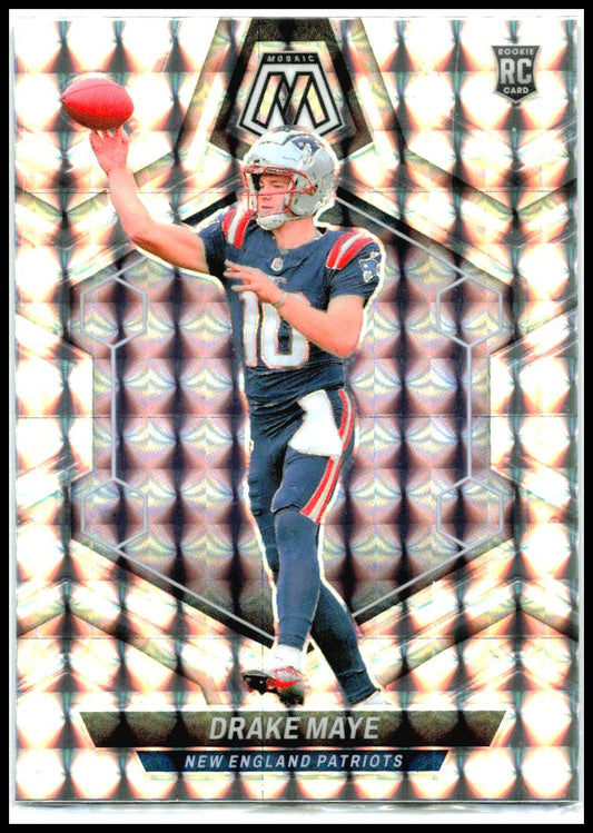 2024 Panini Mosaic Mosaic #303 Drake Maye New England Patriots