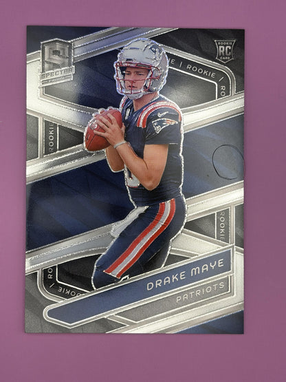 2024 Panini Spectra #113 Drake Maye Rookie New England Patriots