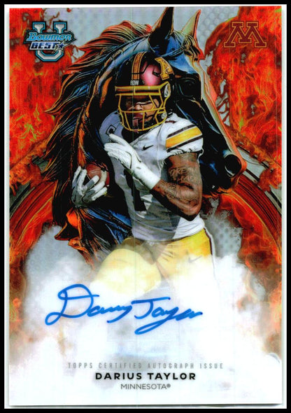 2025 Bowman University Best Workhorse Auto #WA-DT Darius Taylor Auto Minnesota