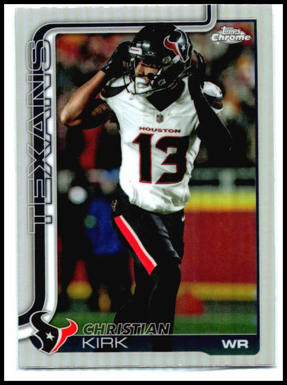 2025 Topps Chrome refractor #117 Christian Kirk