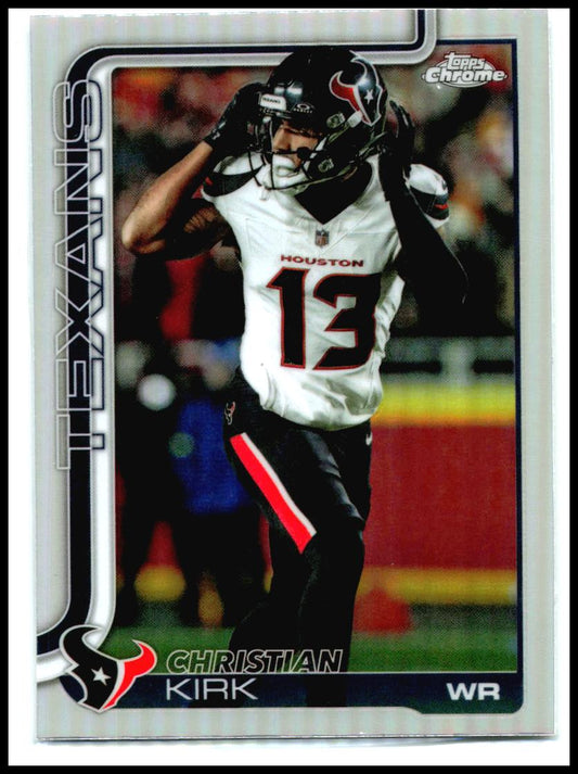 2025 Topps Chrome refractor #117 Christian Kirk