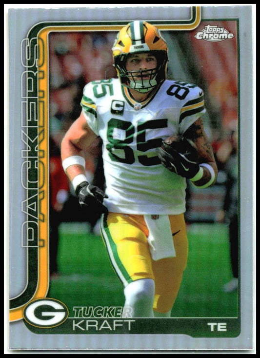2025 Topps Chrome Refractor #108 Tucker Kraft