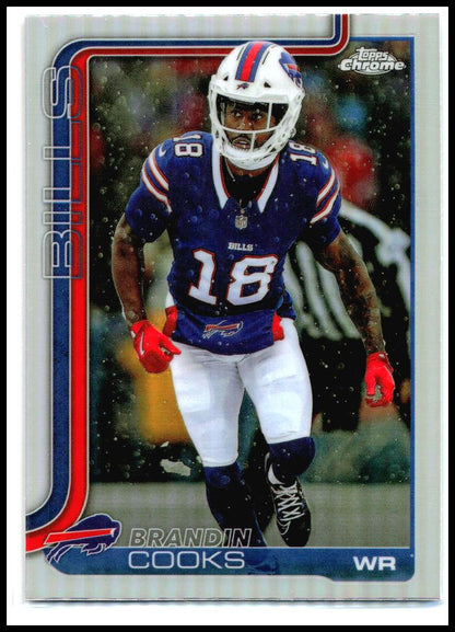 2025 Topps Chrome Refractor #217 Brandin Cooks