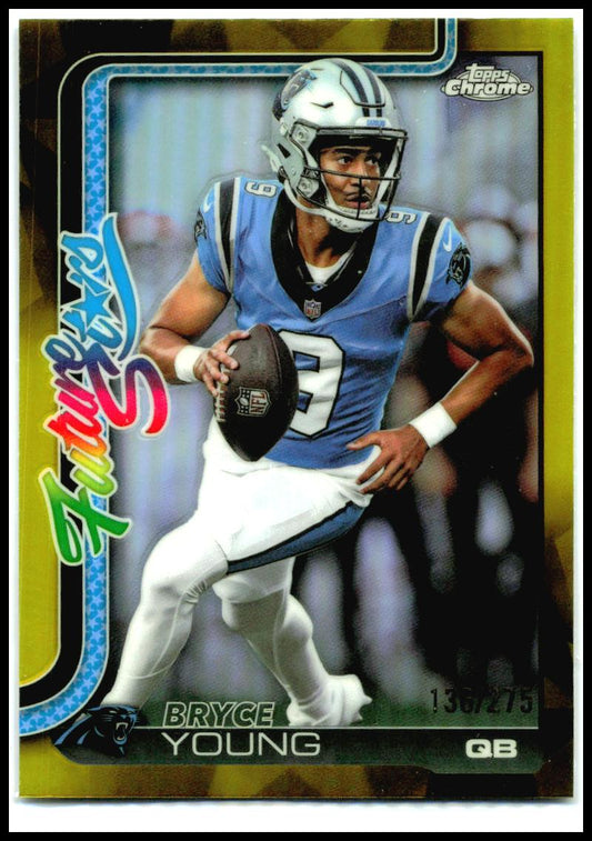 2025 Topps Chrome Yellow /275 #FS-17 Bryce Young