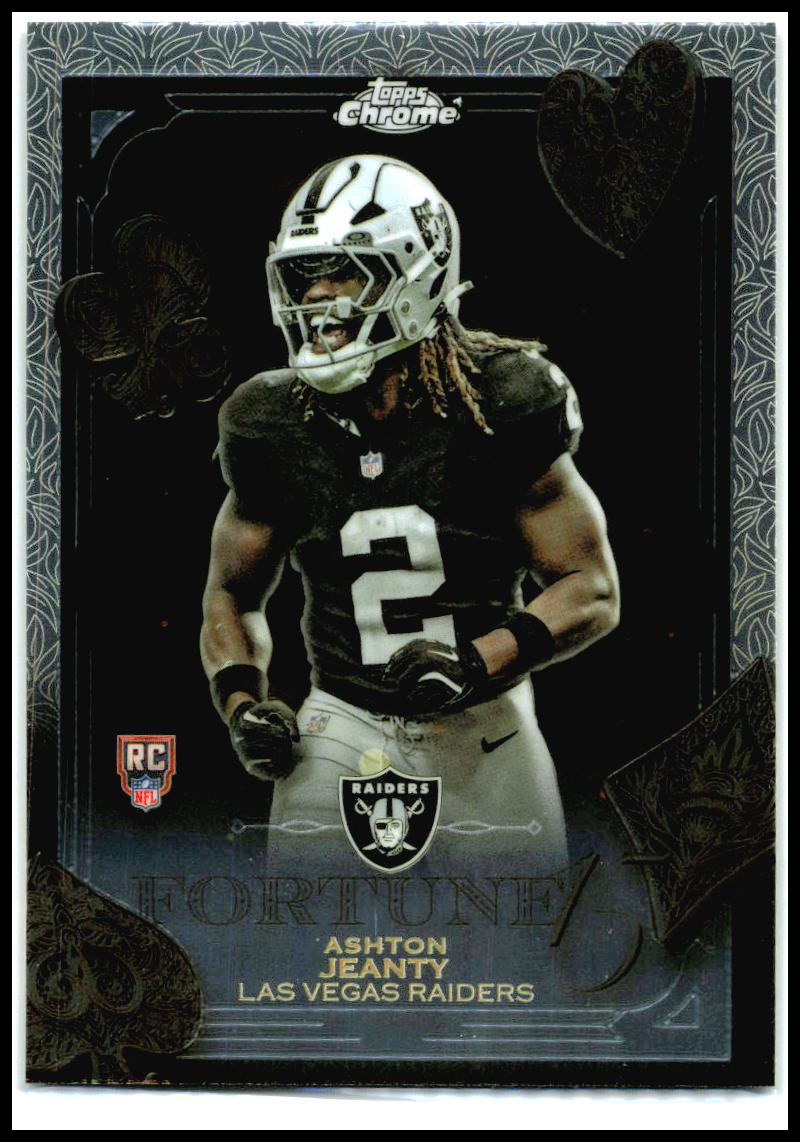 2025 Topps Chrome Fortune 15 #F15-24 Ashton Jeanty Rookie