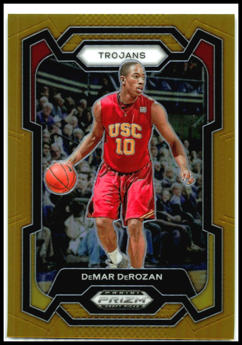 2024 Prizm Draft Picks Gold/10 #64 DeMar DeRozan USC