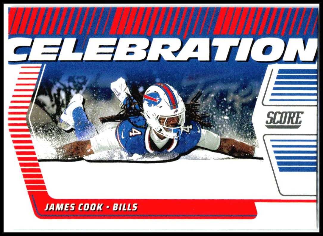2025 Score Celebration #C-JCO James Cook Buffalo Bills
