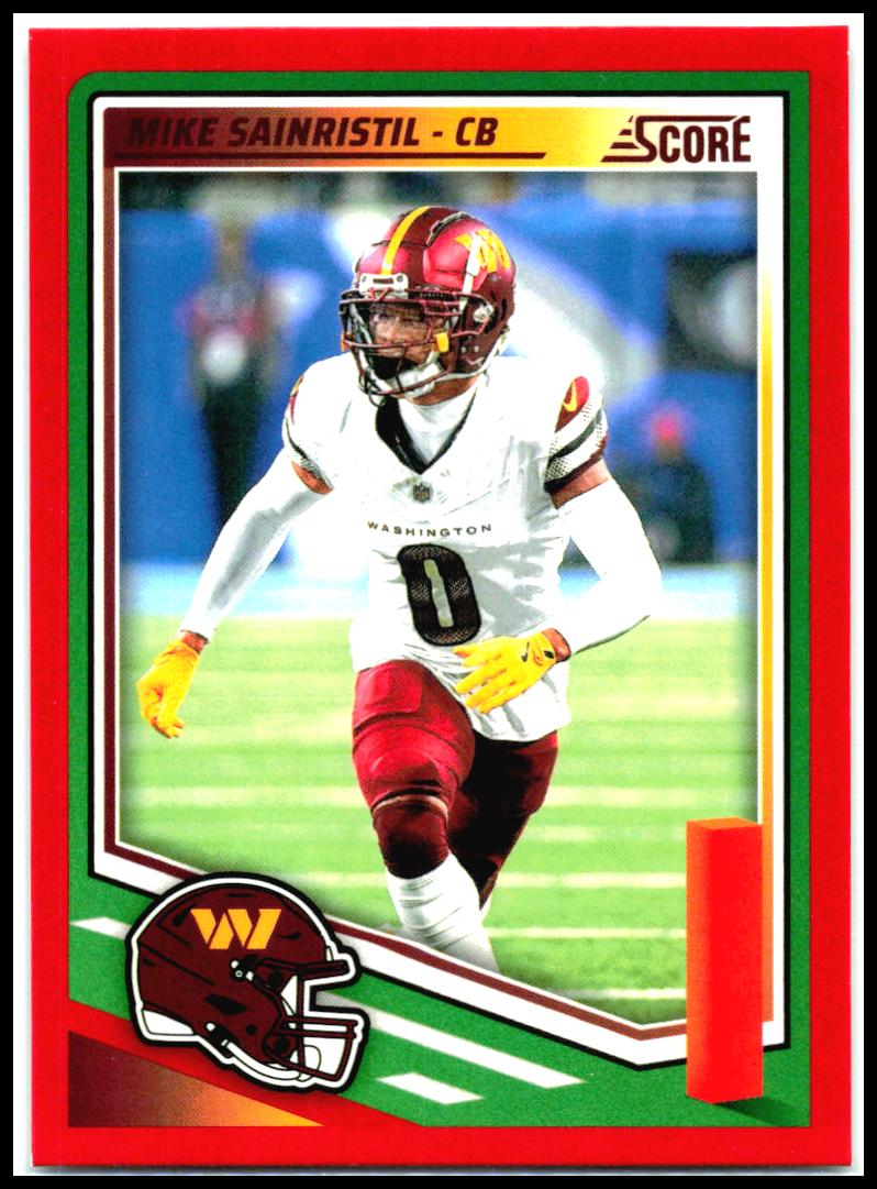 2025 Score #294 Mike Sainristil Washington Commanders