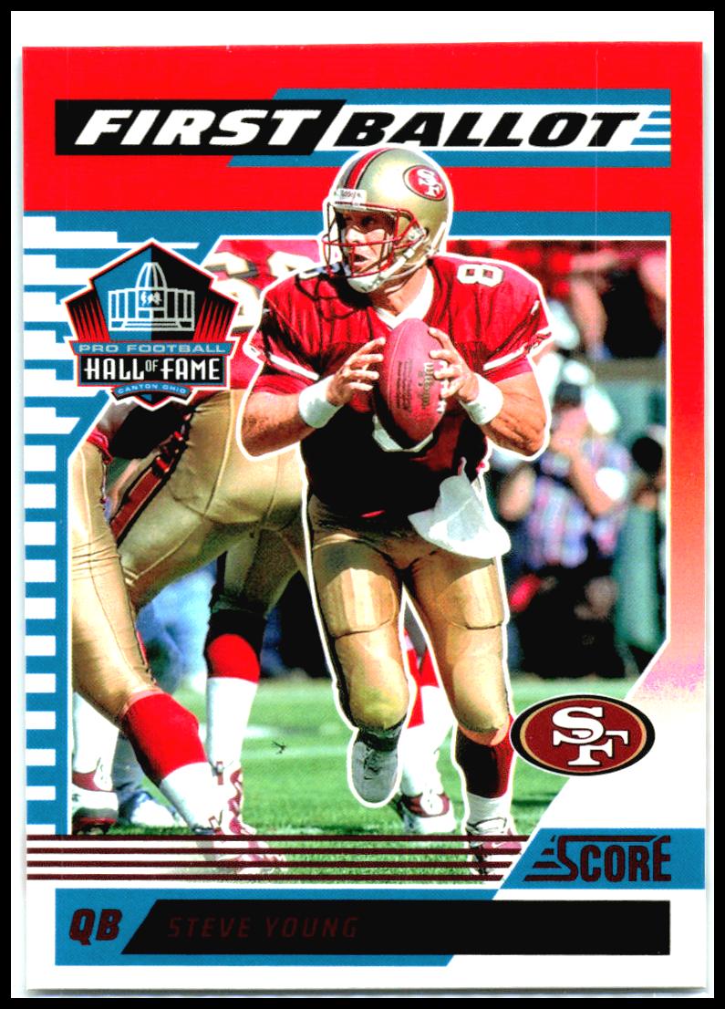 2025 Score First Ballot #1 Steve Young San Francisco 49ers