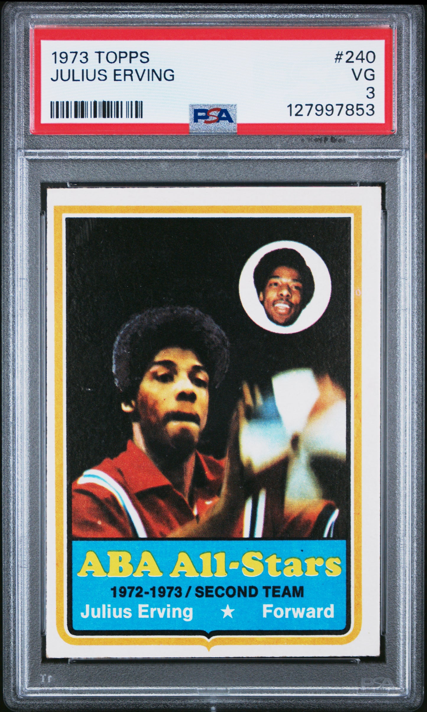 1973 Topps #240 Julius Erving