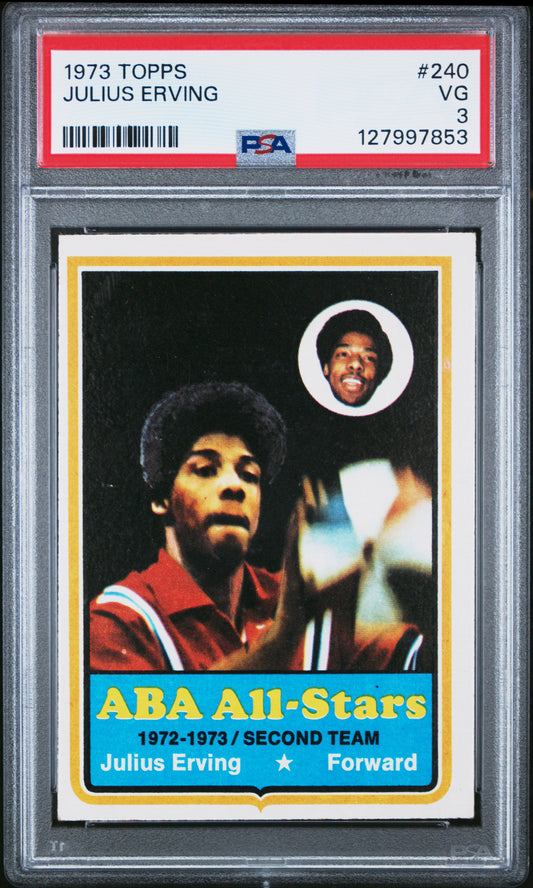 1973 Topps #240 Julius Erving
