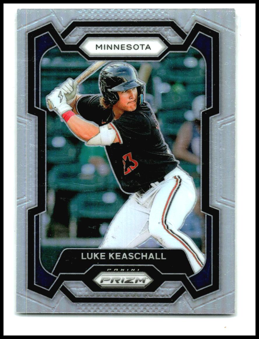 2024 Panini Prizm Silver Prizms #298 Luke Keaschall Minnesota Twins