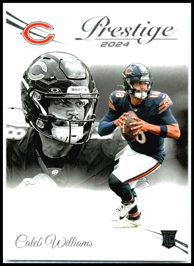 2024 Panini Prestige #401 Caleb Williams Rookie Chicago Bears