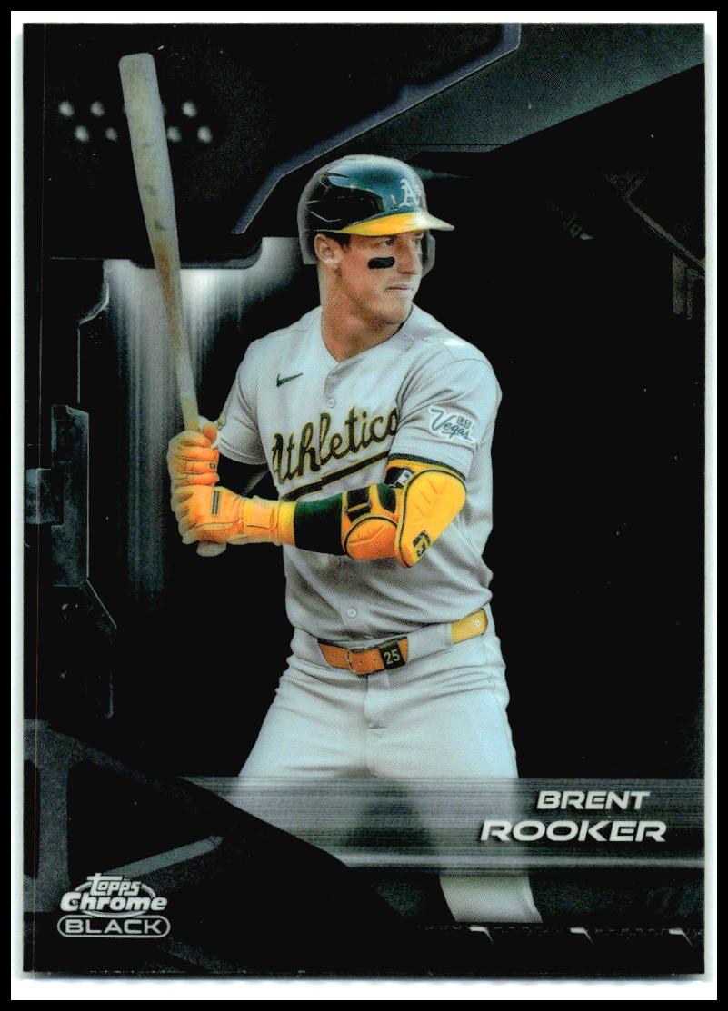 2026 Topps Chrome Black #152 Brent Rooker Athletics
