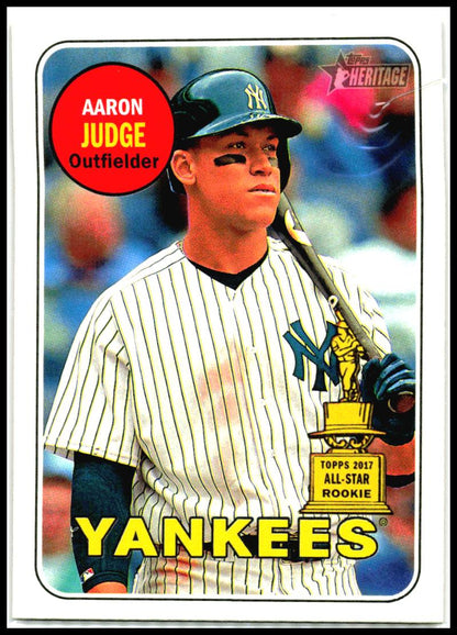 2018 Topps Heritage #25 Aaron Judge New York Yankees