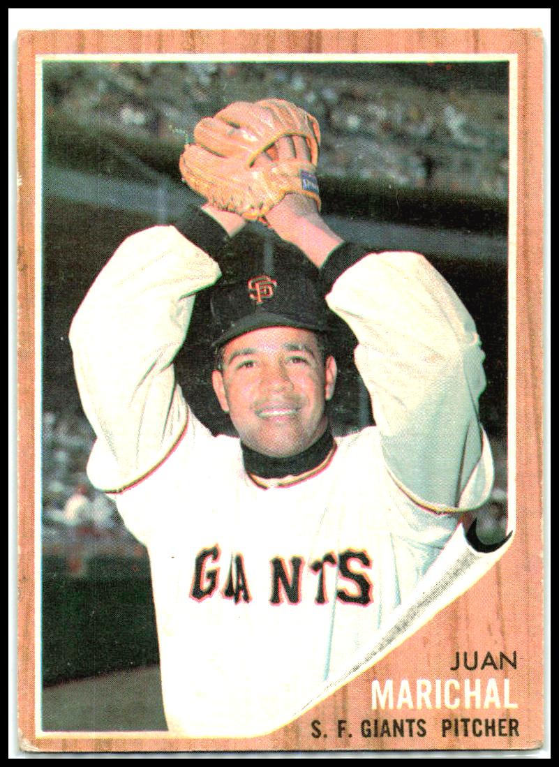 1962 Topps #505 Juan Marichal San Francisco Giants