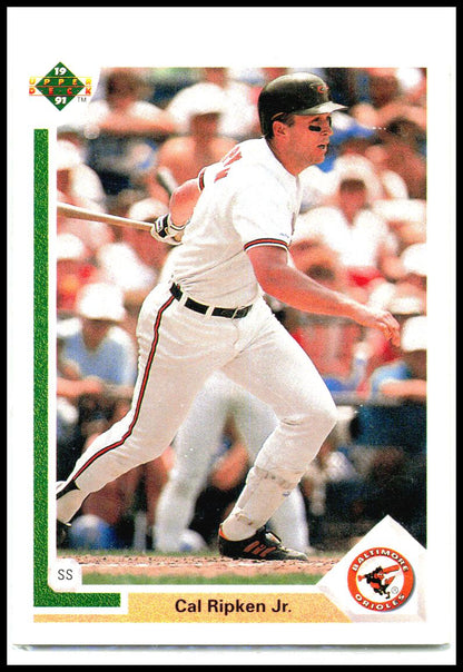 1991 Upper Deck #347b Cal Ripken Jr. Baltimore Orioles