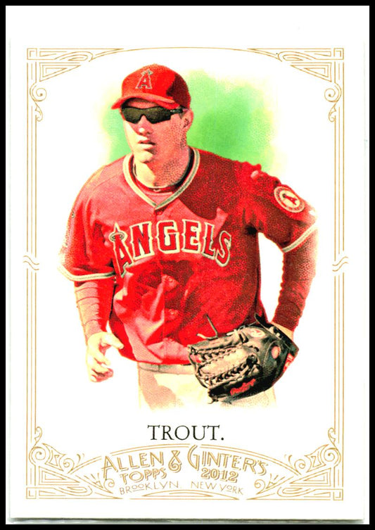 2012 Topps Allen & Ginter #140 Mike Trout Los Angeles Angels