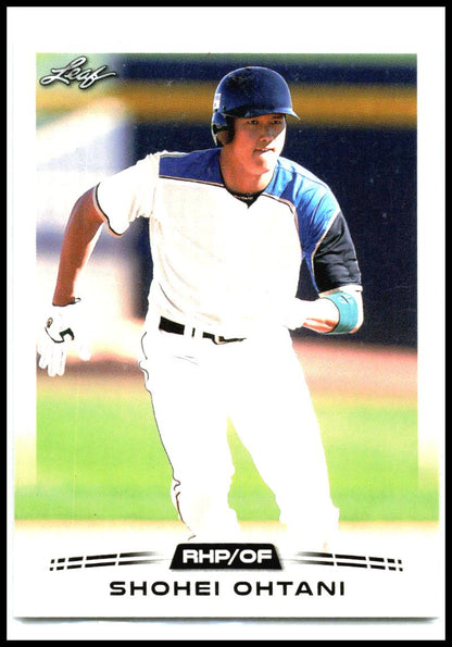 2018 Leaf #04 Shohei Ohtani Los Angeles Angels