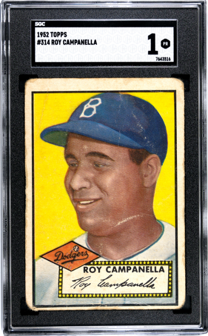 1952 Topps #314 Roy Campanella
