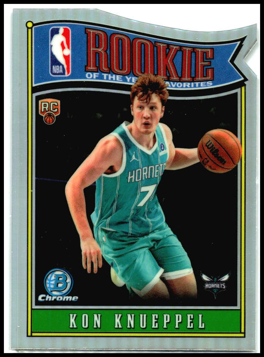 2025-26 Bowman Rookie Of The Year Favorites #RY-4 Kon Knueppel Charlotte Hornets