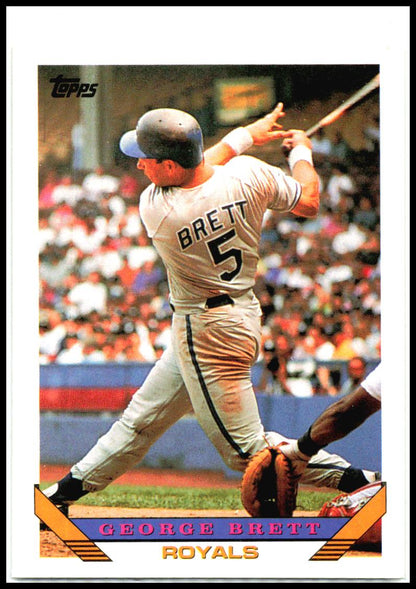 1993 Topps #397 George Brett Kansas City Royals