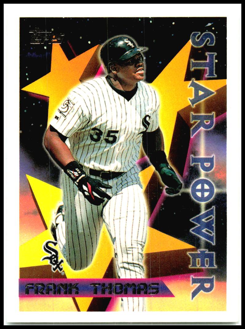 1996 Topps #229 Frank Thomas Chicago White Sox