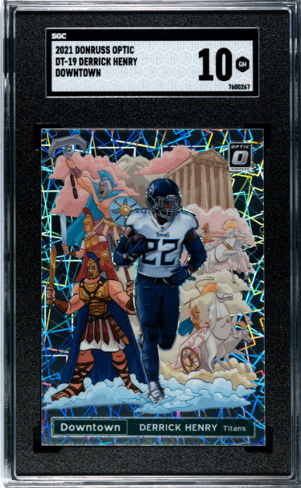 2021 Donruss Optic Downtown #DT-19 Derrick Henry