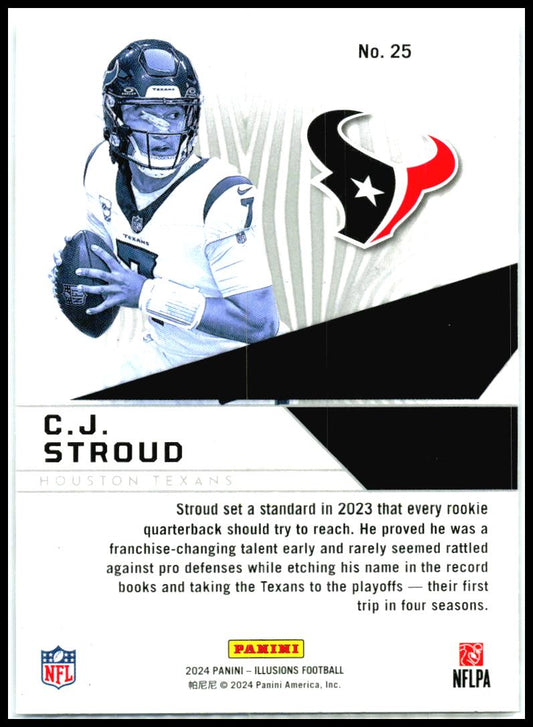 2024 Panini Illusions Amazing #25 C.J. Stroud Houston Texans