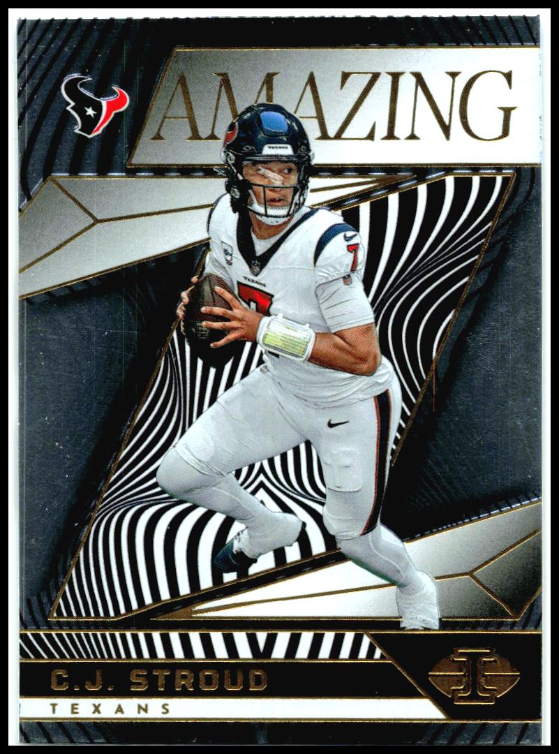 2024 Panini Illusions Amazing #25 C.J. Stroud Houston Texans