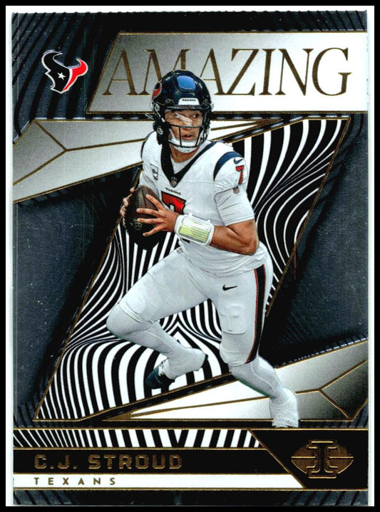 2024 Panini Illusions Amazing #25 C.J. Stroud Houston Texans