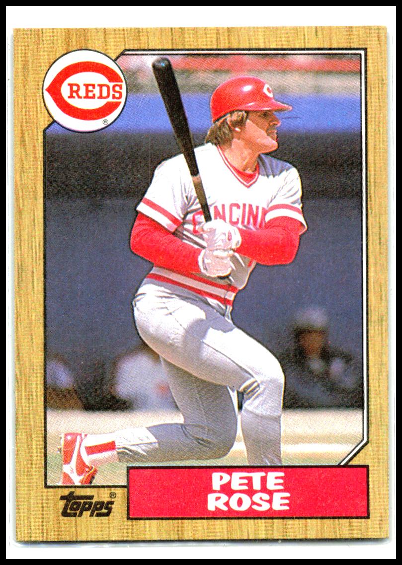 1987 Topps #200 Pete Rose Cincinnati Reds
